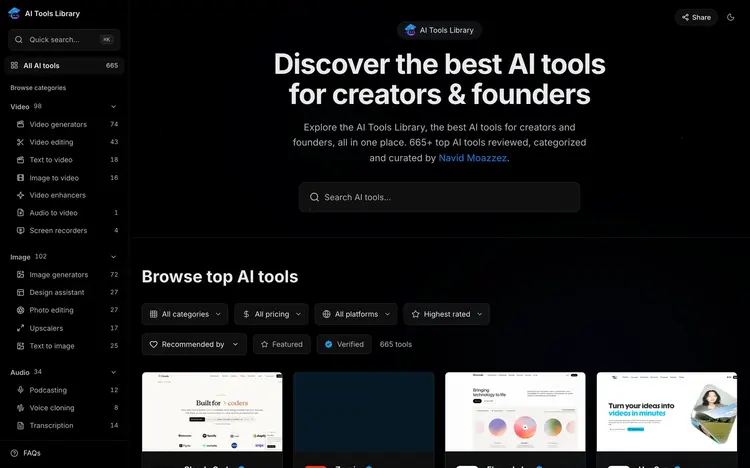 AI Tools Library